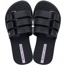 Chinelo Ipanema Feminino Slide Bold Nova Coleção Calce Fácil Grendene Original Preto Chinelo Ipanema Feminino Slide Bold Nova Coleção Calce Fácil Grendene Original Preto