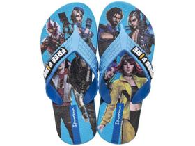 Chinelo ipanema free fire infantil menino azul 26966 Chinelo ipanema free fire infantil menino azul 26966