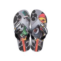 Chinelo ipanema free fire menino 26966 grendene - cinza/preto