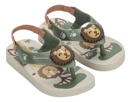 Chinelo Ipanema Grendene Sport Baby Leão Multicor Super Leve e Confortável Unissex 27247 (66369)