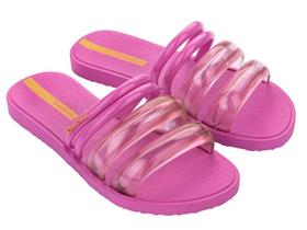 Chinelo Ipanema Slide Puffer Tiras 26727 33/40