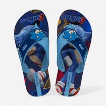 Chinelo Ipanema Sonic Speedrun Infantil Azul