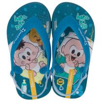 Chinelo Ipanema Turma da Mônica Baby Grendene 26791 Azul/Azul