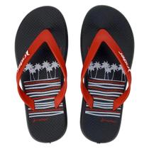 Chinelo juvenil dedo rider r1 style 11957 azul / vermelho