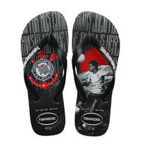 Chinelo Juvenil Havaianas Top Corinthians Preto - 4148305