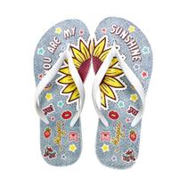 Chinelo Juvenil Infantil Feminino Sandália Stickers, Magicc