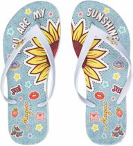 Chinelo Juvenil Infantil Feminino Sandália Stickers, Magicc Chinelo Juvenil Infantil Feminino Sandália Stickers, Magicc