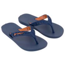 Chinelo Juvenil Rider Street Dup Azul/Laranja