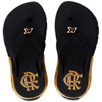 Chinelo Kenner Collab Flamengo Rakka Kids Preto