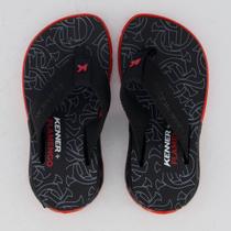 Chinelo Kenner Flamengo NK6 Juvenil Preto e Vermelho Chinelo Kenner Flamengo NK6 Juvenil Preto e Vermelho