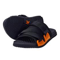 Chinelo Kenner Hyper Z Pro Nylon Masculino Preto e Laranja Chinelo Kenner Hyper Z Pro Nylon Masculino Preto e Laranja