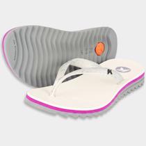 Chinelo Kenner Ibiza Pro Feminino - Branco e Rosa - 35 Chinelo Kenner Ibiza Pro Feminino - Branco e Rosa - 35