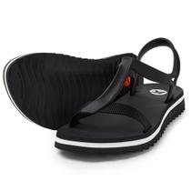 Chinelo Kenner Junno Feminino - Preto e Branco