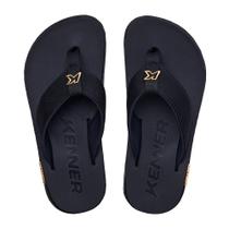 Chinelo Kenner Kivah Gold DLK-01 Masculino - Preto/Dourado Chinelo Kenner Kivah Gold DLK-01 Masculino - Preto/Dourado
