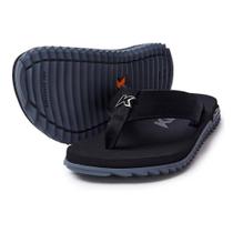 Chinelo Kenner Kivah - Preto/ Cinza