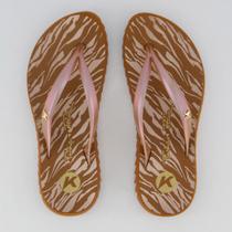 Chinelo Kenner Kivah Tasha &amp Tracie Marrom Feminino