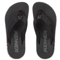 Chinelo Kenner Kivah TKS Preto e Cinza - Masculino Chinelo Kenner Kivah TKS Preto e Cinza - Masculino