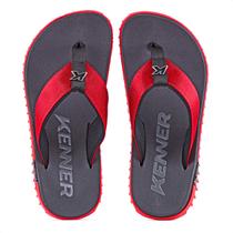 Chinelo Kenner Kivah TKS Preto e Vermelho - Masculino Chinelo Kenner Kivah TKS Preto e Vermelho - Masculino