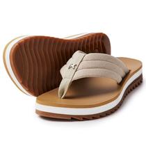 Chinelo Kenner Kyra Pro Comfy Feminino - Branco e Bege