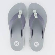 Chinelo Kenner Kyra Pro Feminino Cinza Chinelo Kenner Kyra Pro Feminino Cinza