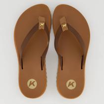 Chinelo Kenner Kyra Slim Feminino Marrom