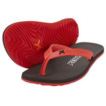 Chinelo Kenner New Summer Masculino - Preto e Vermelho