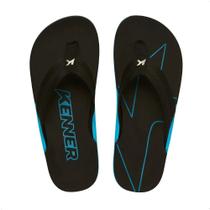 Chinelo Kenner NK6 DFY-02 Masculino - Azul Turquesa/Preto Chinelo Kenner NK6 DFY-02 Masculino - Azul Turquesa/Preto