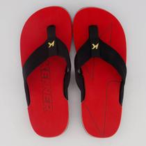 Chinelo Kenner NK6 Pro II Preto e Vermelho