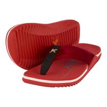 Chinelo Kenner Nk6 Slim Nylon Masculino Vermelho
