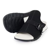 Chinelo Kenner Rakka Akyo Slide Masculino Branco e Preto Chinelo Kenner Rakka Akyo Slide Masculino Branco e Preto