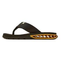 Chinelo Kenner Rakka DBU-02 - Preto/Dourado