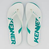 Chinelo Kenner RED Branco e Verde