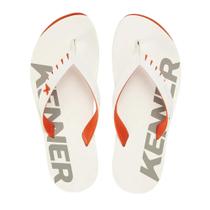 Chinelo kenner red branco/laranja dnn-09 Chinelo kenner red branco/laranja dnn-09
