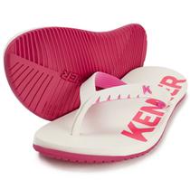 Chinelo Kenner Red Masculino - Branco e Rosa