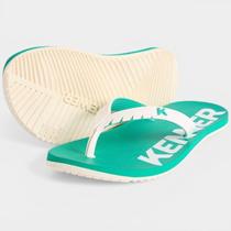 Chinelo Kenner Red Masculino - Verde e Branco - 39 Chinelo Kenner Red Masculino - Verde e Branco - 39