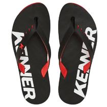 Chinelo Kenner Red Unissex Vermelho Preto Chinelo Kenner Red Unissex Vermelho Preto