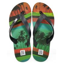 Chinelo Kenner Summer Beach Masculino - Preto e Verde