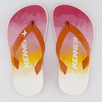 Chinelo Kenner Summer Degradê Juvenil Vermelho