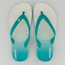 Chinelo Kenner Summer Listra Degradê Verde