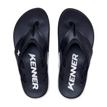 Chinelo Kenner X Level Unissex Preto Branco TAMANHO:39