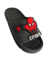 Chinelo Kid Step Slide Do Homem aranha Nuvem Super Leve e Confortável Masculino 176 (66177)