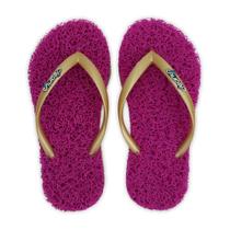 Chinelo Kids CleanUp Sustentável Tradicional Pink