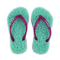 Chinelo Kids CleanUp Sustentável Tradicional Verde