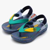 Chinelo Klin Infantil Surf Acqua Print Baby - Marinho