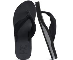 Chinelo KuaiLu com Suporte de Arco para Yoga - Tamanho 8 (Preto)