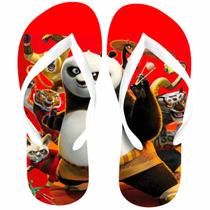 Chinelo Kung Fu Panda 4 Po Filme. Presente infantil menino e menina