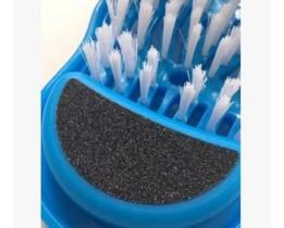 Chinelo Lava Pés Chinelo Escova Lavar Massagear Pés Banho Pedra Pome - N/D