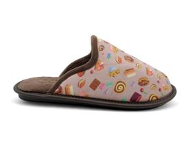 Chinelo Leffa de Quarto Feminino Inverno 860 Estampado