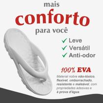 Chinelo Leve de Dedo Nuvem Conforto Esporão Sandalia Plataforma Anatomico Flip Flop BGX86X