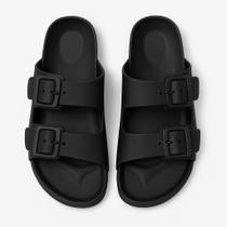 Chinelo Livia Slide Feminina Estilo com Fivela Conforto Total e Solado Anatômico